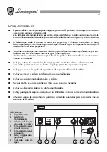 Предварительный просмотр 17 страницы LAMBORGHINI E20 MCS W TOP User Manual