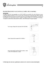 Предварительный просмотр 21 страницы LAMBORGHINI E20 MCS W TOP User Manual