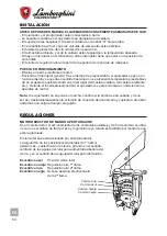 Предварительный просмотр 64 страницы LAMBORGHINI ECO PRO 20/2 Installation And Maintenance Manual