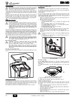 Preview for 14 page of LAMBORGHINI ERA MD Instructions For Use, Installation And Maintenance