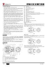 Preview for 3 page of LAMBORGHINI KYRA D 30 SI UNIT COND Instructions For Use Manual