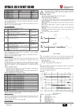 Preview for 10 page of LAMBORGHINI KYRA D 30 SI UNIT COND Instructions For Use Manual