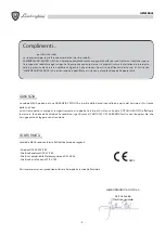 Preview for 4 page of LAMBORGHINI MEGA 1060 Operating, Installation And Maintenance Instructions