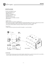 Preview for 8 page of LAMBORGHINI MEGA 1060 Operating, Installation And Maintenance Instructions