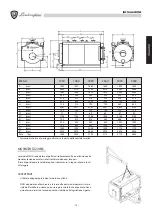 Preview for 15 page of LAMBORGHINI MEGA 1060 Operating, Installation And Maintenance Instructions