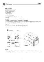 Preview for 36 page of LAMBORGHINI MEGA 1060 Operating, Installation And Maintenance Instructions