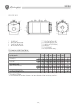 Preview for 38 page of LAMBORGHINI MEGA 1060 Operating, Installation And Maintenance Instructions