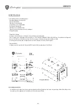 Preview for 64 page of LAMBORGHINI MEGA 1060 Operating, Installation And Maintenance Instructions