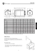 Preview for 71 page of LAMBORGHINI MEGA 1060 Operating, Installation And Maintenance Instructions