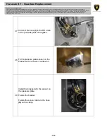 Предварительный просмотр 105 страницы LAMBORGHINI Squadra Corse Huracan Super Trofeo Instructions Manual