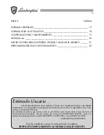 Preview for 16 page of LAMBORGHINI Xilo D 20 MC W TOP U/IT User Manual