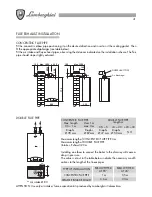 Предварительный просмотр 41 страницы LAMBORGHINI XILO D Installation And Maintenance Manual