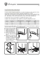 Предварительный просмотр 76 страницы LAMBORGHINI XILO D Installation And Maintenance Manual