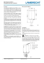 Preview for 2 page of Lambrecht 15188++ Operating Instructions Manual