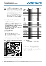 Preview for 6 page of Lambrecht 15188++ Operating Instructions Manual