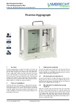 Lambrecht 252 Operating Instructions preview