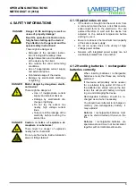 Preview for 5 page of Lambrecht 9164 Operating Instructions Manual