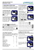 Предварительный просмотр 8 страницы Lambrecht 9164 Operating Instructions Manual