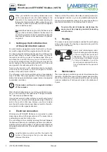 Предварительный просмотр 4 страницы Lambrecht EFFICIENT Modbus Manual