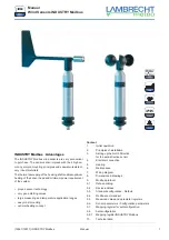 Предварительный просмотр 1 страницы Lambrecht INDUSTRY Modbus Manual