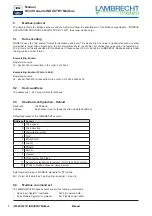 Предварительный просмотр 6 страницы Lambrecht INDUSTRY Modbus Manual