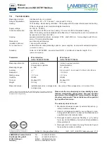 Предварительный просмотр 10 страницы Lambrecht INDUSTRY Modbus Manual