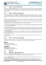 Preview for 24 page of Lambrecht PreLOG Operating Instructions Manual