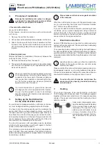 Предварительный просмотр 3 страницы Lambrecht PRO-Modbus 14523 Manual