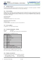 Предварительный просмотр 6 страницы Lambrecht PRO-Modbus 14523 Manual