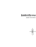 Lambretta 150 ld User Manual preview