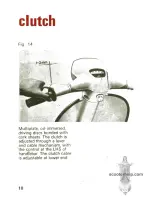 Preview for 19 page of Lambretta DL/Grand Prix 200 Instruction Booklet