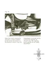 Preview for 20 page of Lambretta DL/Grand Prix 200 Instruction Booklet