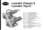 Preview for 1 page of Lamello Classic X Original Operating Instructions