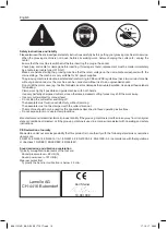 Предварительный просмотр 10 страницы Lamello Minispot G20 S2 Operating Instructions Manual