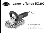 Preview for 1 page of Lamello Tanga DX200 Operating Instructions Manual