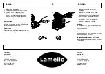 Preview for 15 page of Lamello Tanga DX200 Operating Instructions Manual