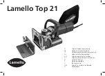 Lamello Top 21 Operating Instructions Manual preview