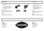 Preview for 20 page of Lamello Variocut Original Operating Instructions