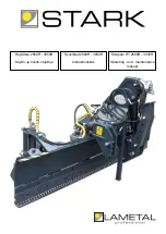 Предварительный просмотр 1 страницы LAMETAL Stark HT2600R Operating And Maintenance Manual