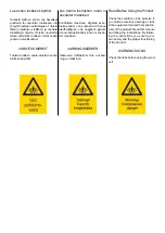 Preview for 3 page of LAMETAL STARK Relax NL 3150R Operating And Maintenance Manual