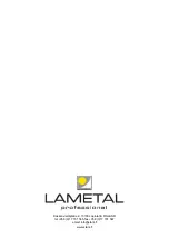 Предварительный просмотр 16 страницы LAMETAL STARK S Original Instructions Manual