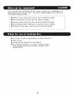 Preview for 12 page of Lami Corporation Leon13DX User Manual