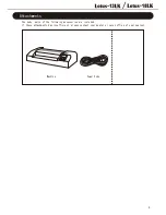 Preview for 5 page of Lami Corporation Lotus-13 LK Instrustion Manual