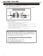 Preview for 14 page of Lami Corporation Lotus-13 LK Instrustion Manual