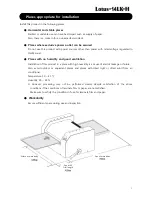 Preview for 4 page of Lami Corporation Lotus-14LK-H Instruction Manual