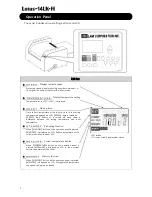 Preview for 9 page of Lami Corporation Lotus-14LK-H Instruction Manual