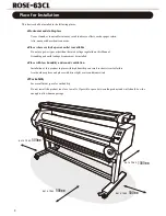 Preview for 5 page of Lami Corporation Rose-63CL Instruction Manual