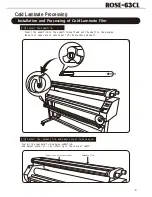 Preview for 10 page of Lami Corporation Rose-63CL Instruction Manual