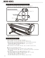 Preview for 11 page of Lami Corporation Rose-63CL Instruction Manual