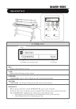 Preview for 10 page of LAMI Daisy-55EC Instruction Manual